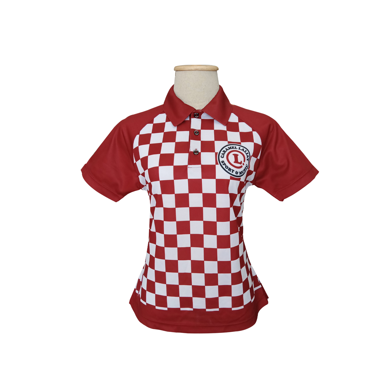 CHECKER : WOMEN POLO SHIRT