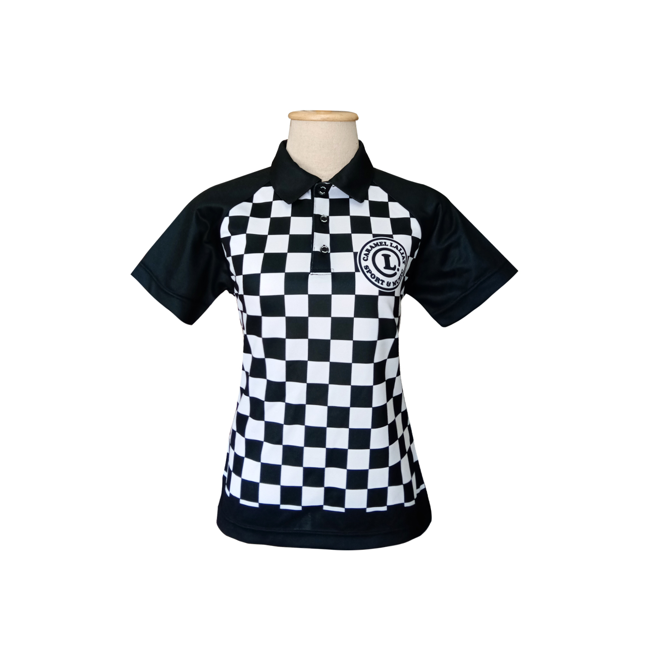 CHECKER : WOMEN POLO SHIRT