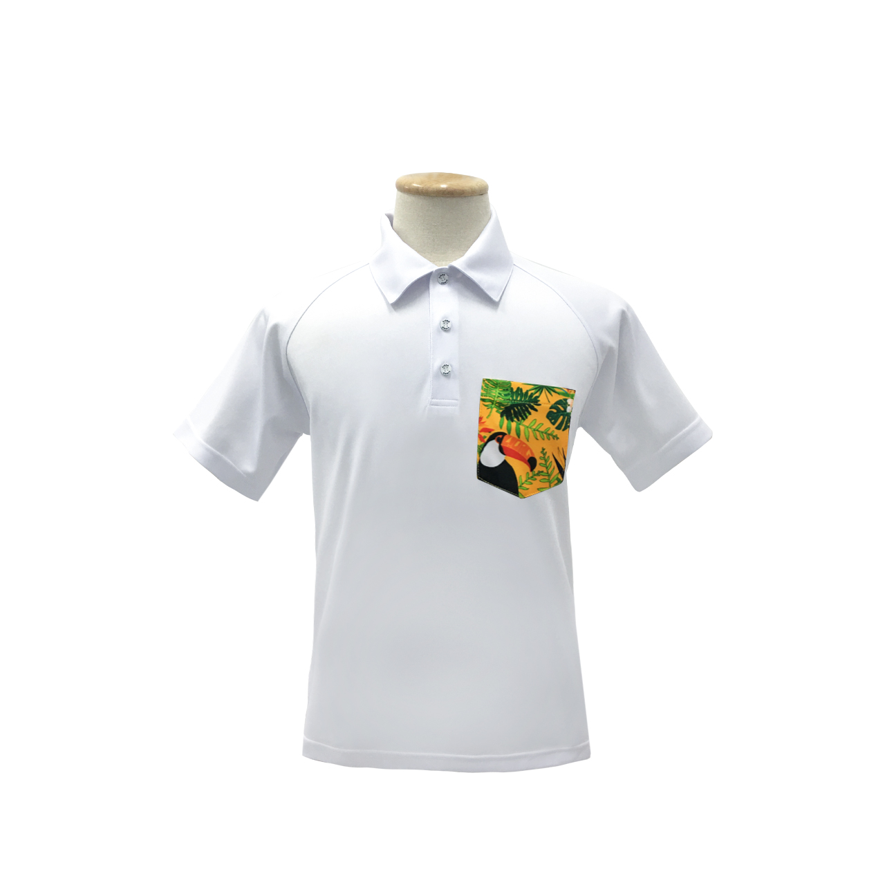 TOUCAN : MEN'S POLO SHIRT WITH  POCKETS