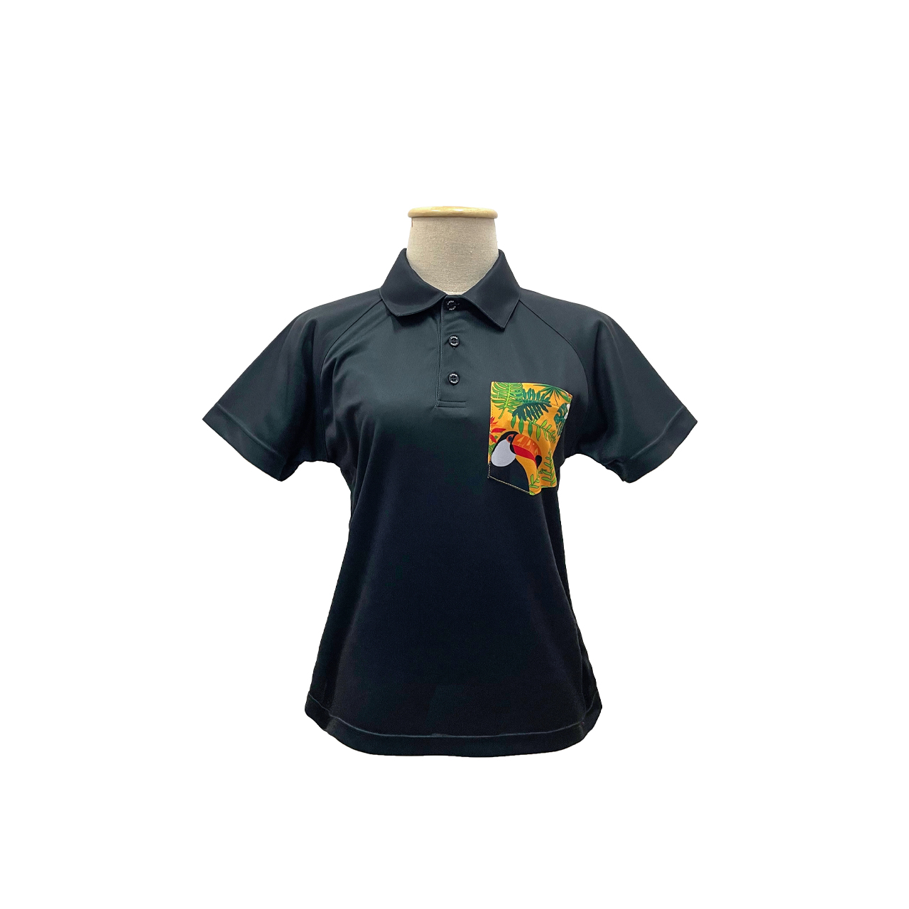 TOUCAN : WOMEN'S POLO SHIRT WITH  POCKETS