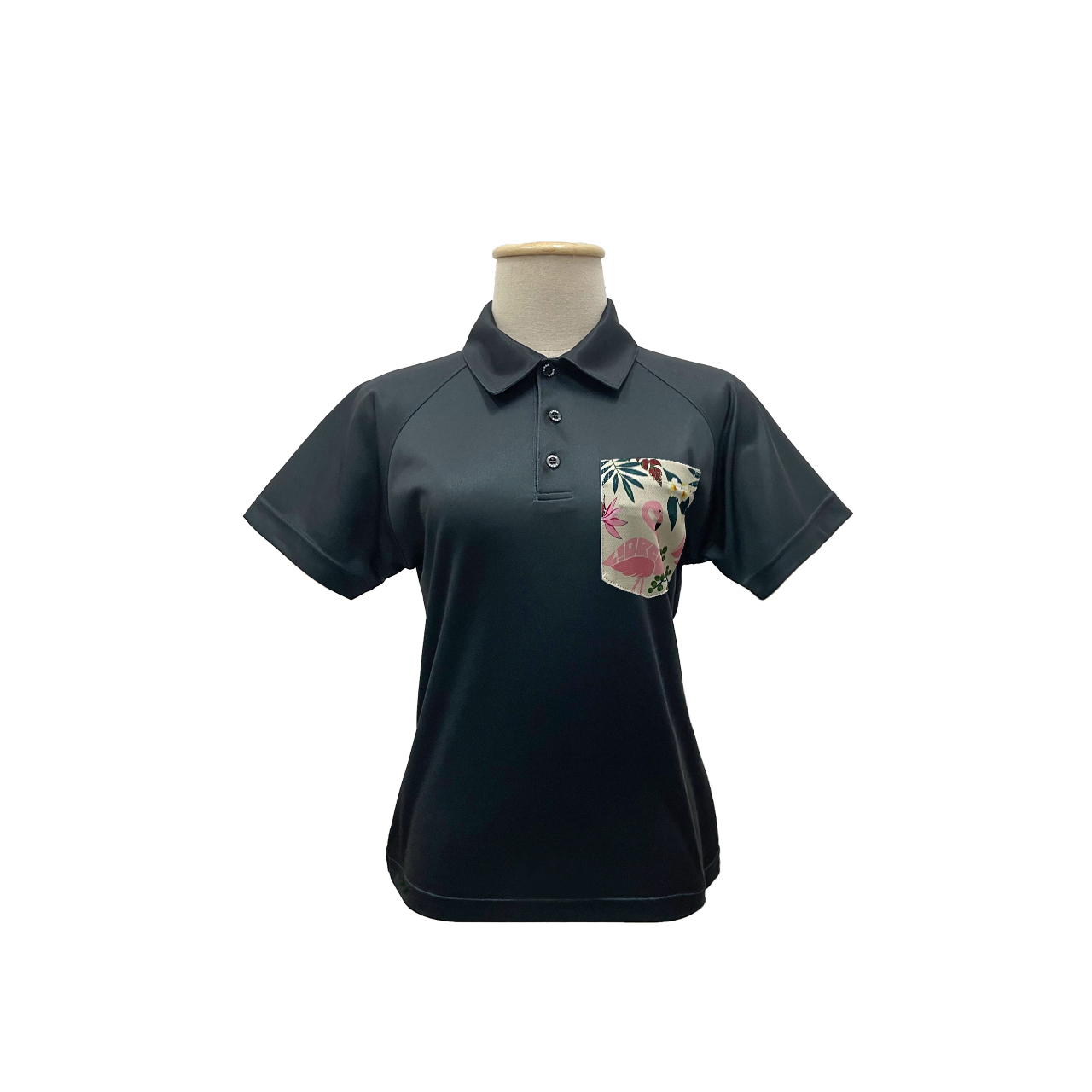 FLAMINGO : WOMEN'S POLO SHIRT WITH  POCKETS