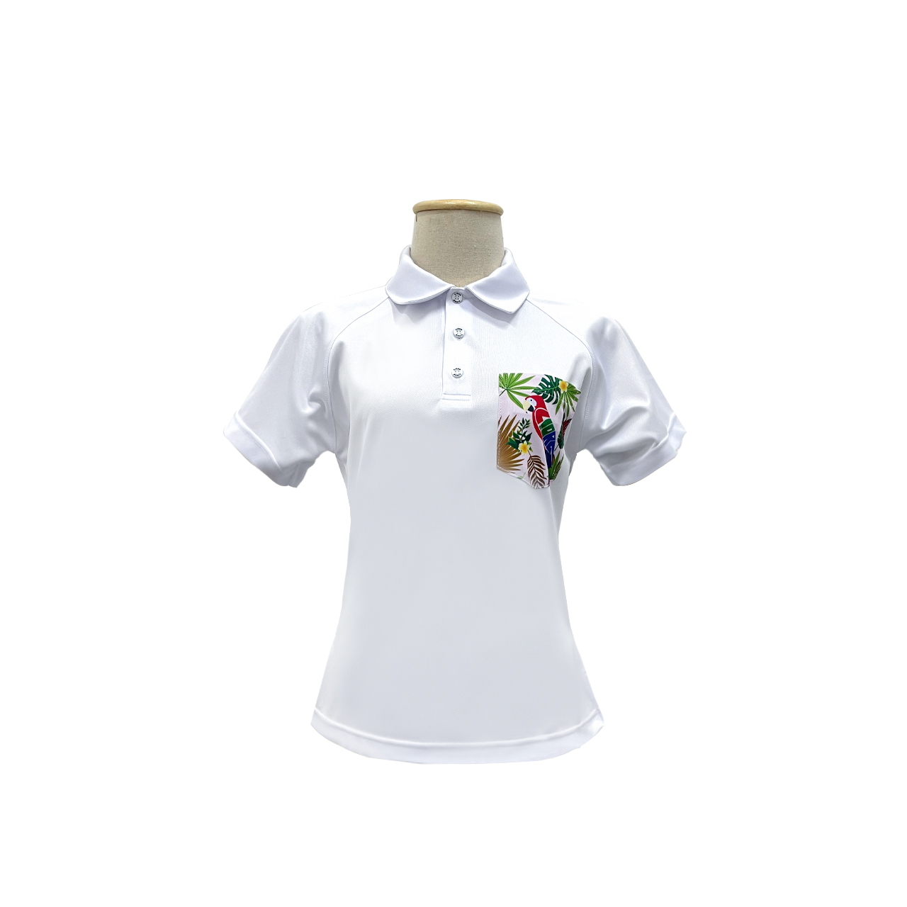 MACAW  : WOMEN'S POLO SHIRT WITH  POCKETS
