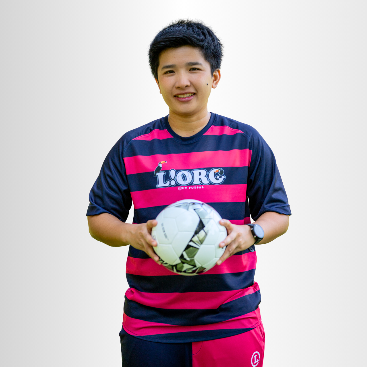 LUV FUTSAL STRIPE :  PRACTICE SHIRT
