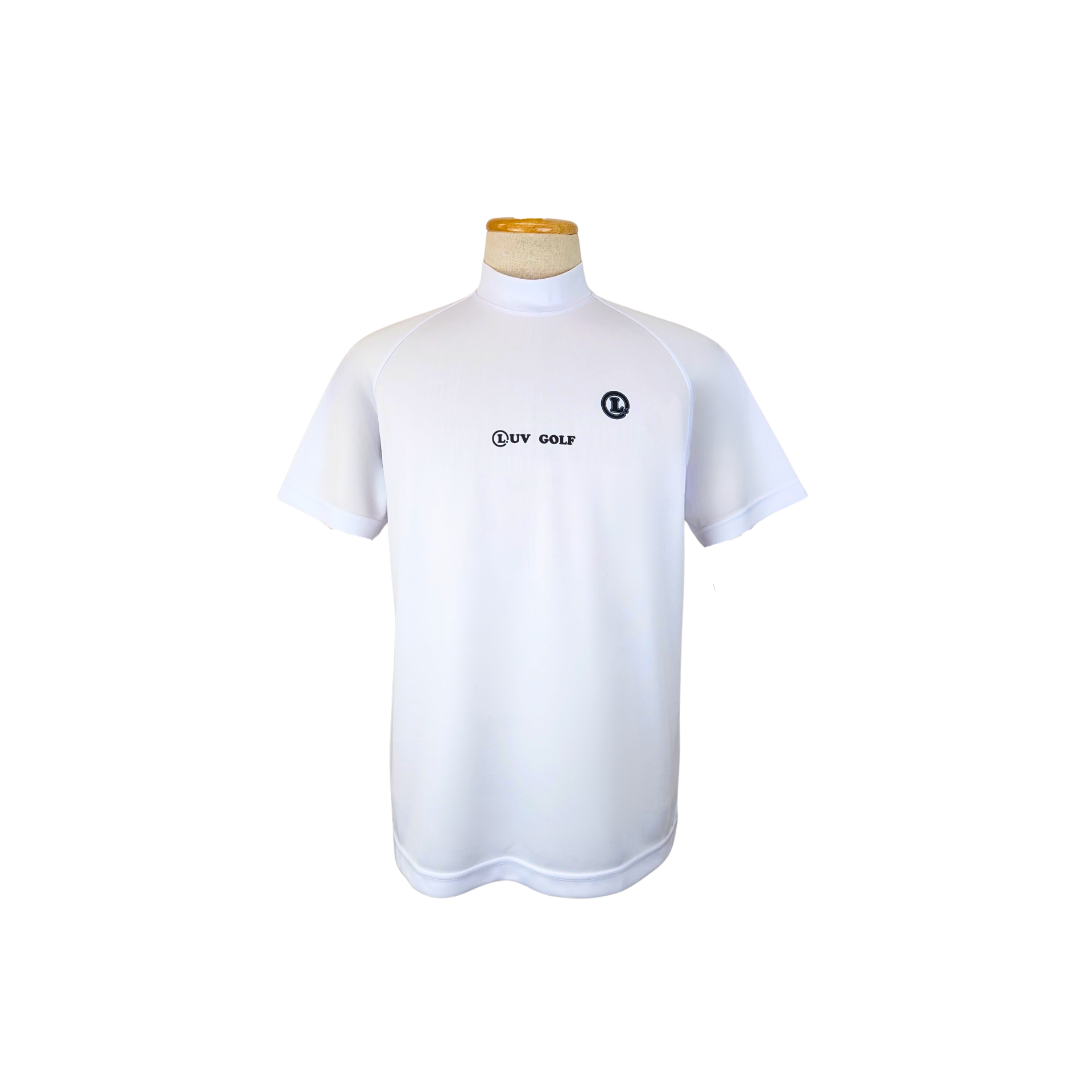 LUV GOLF : MEN'S MOCK NECK SHIRT